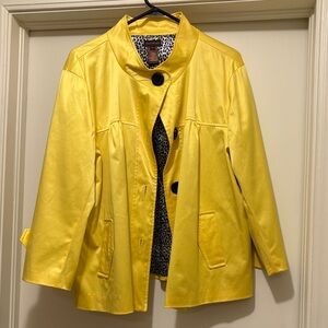 Multiples Yellow Trench Coat